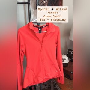 Spider Women's Vibrant Red Utility Jacket